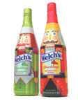 Welch社、炭酸入りグレープジュースの祝祭日用デザインのびん写真